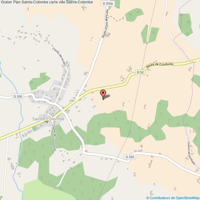 plan Sainte-Colombe
