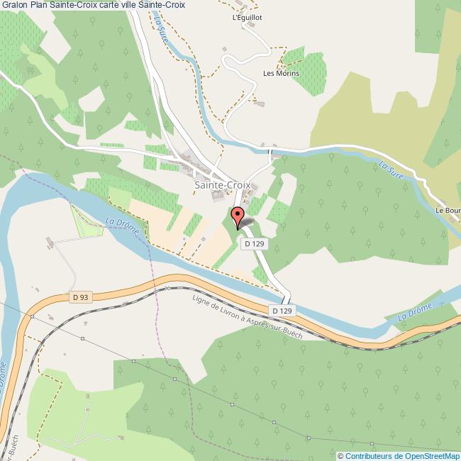 plan Sainte-Croix