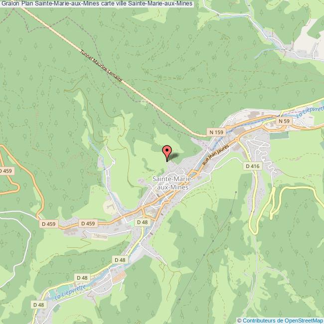 plan Sainte-Marie-aux-Mines