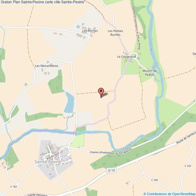 plan Sainte-Pexine