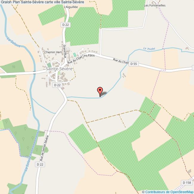 plan Sainte-Sévère