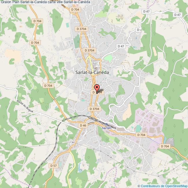 Plan Ville De Sarlat La Caneda Plan Ville De Sarlat La Caneda