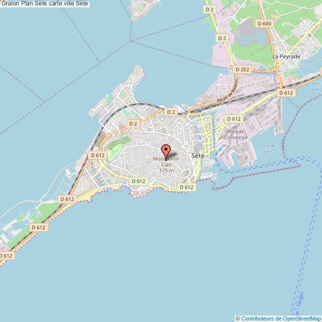 Plan Sete Carte Ville Sete Plan Sete Carte Ville Sete