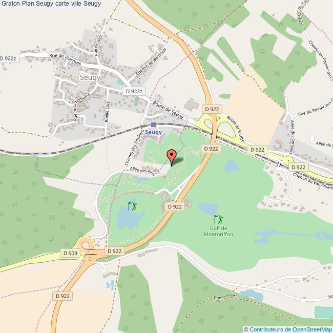 Seugy 95270 carte