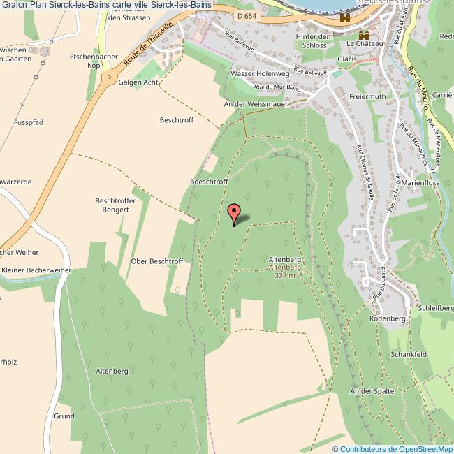 plan Sierck-les-Bains
