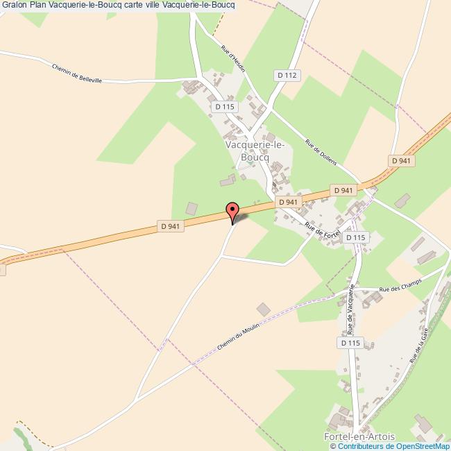 Plan VacquerieleBoucq carte ville VacquerieleBoucq