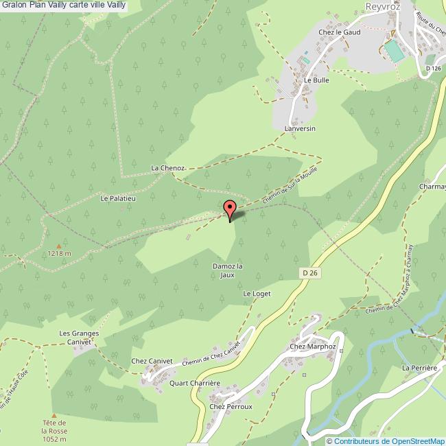 Plan Vailly carte ville Vailly
