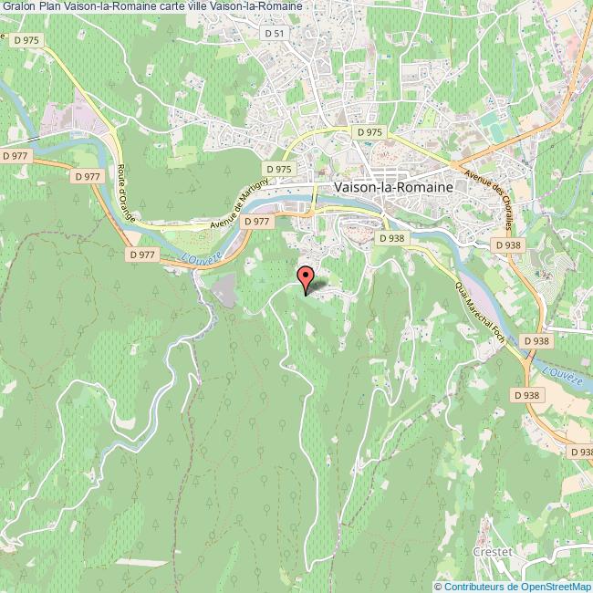 plan Vaison-la-Romaine