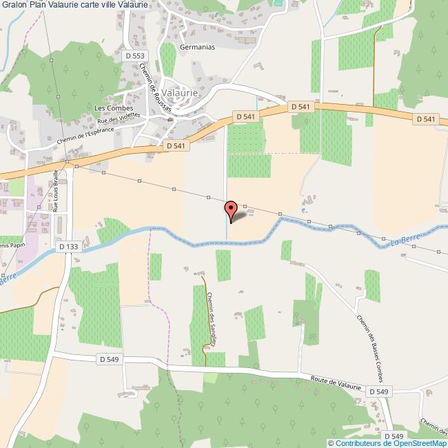 plan Valaurie