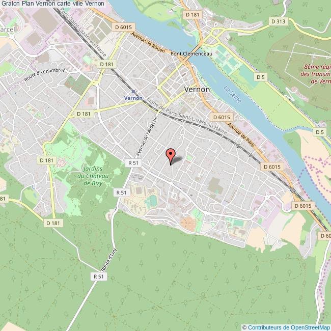 Plan Vernon Carte Ville Vernon Plan Vernon Carte Ville Vernon