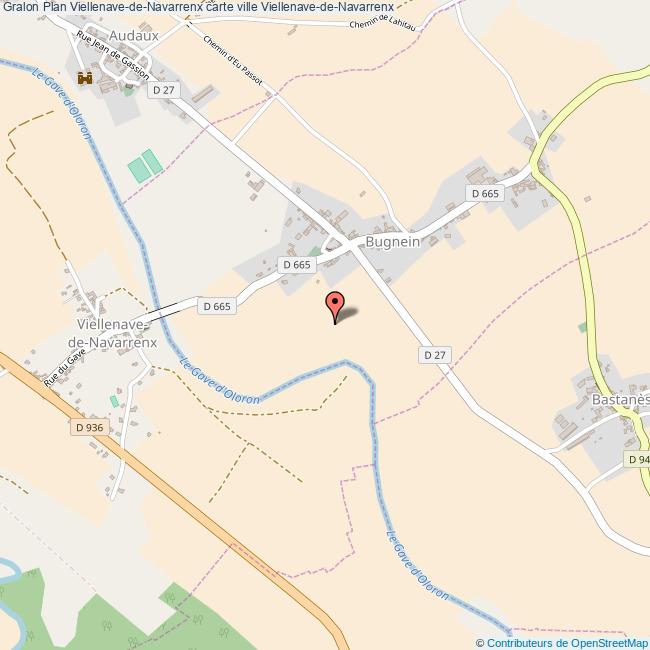 Plan ViellenavedeNavarrenx carte ville ViellenavedeNavarrenx