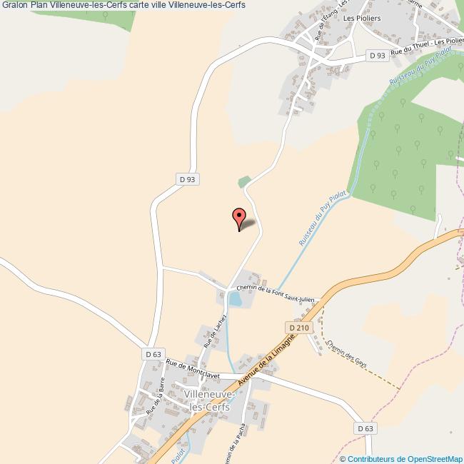 plan Villeneuve-les-Cerfs