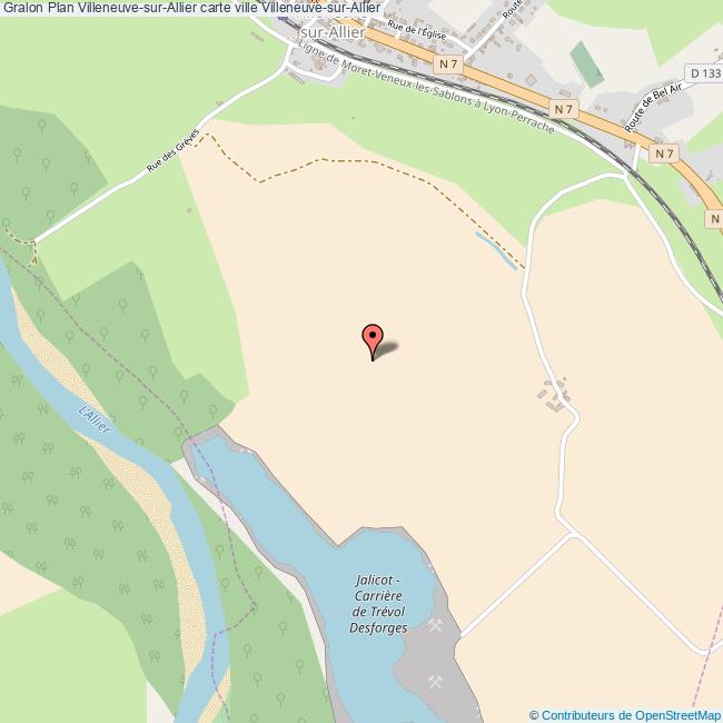 plan Villeneuve-sur-Allier