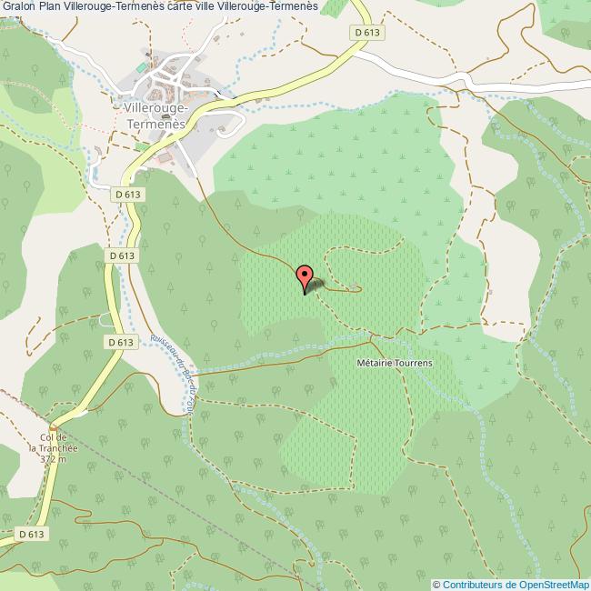 plan Villerouge-Termenès