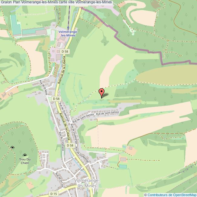 plan Volmerange-les-Mines