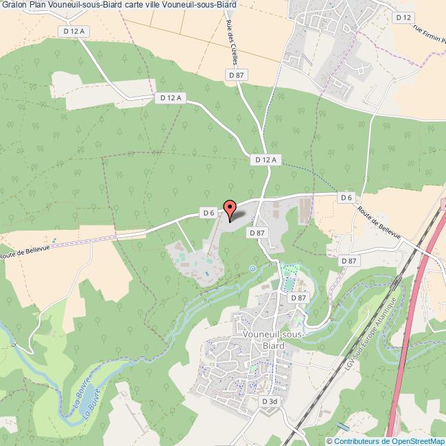 plan Vouneuil-sous-Biard