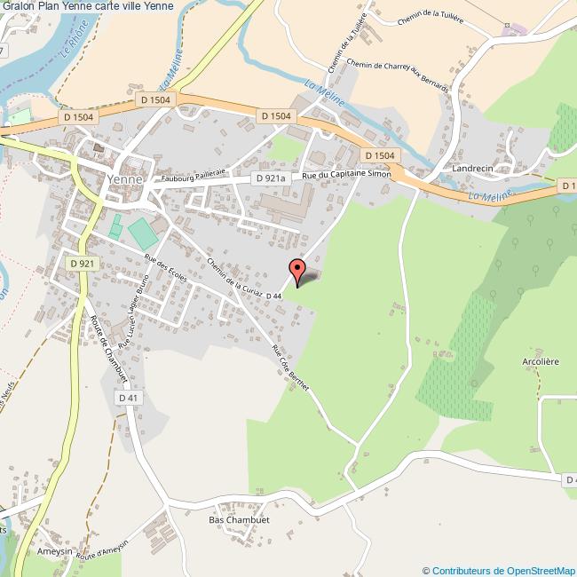 plan ville Yenne