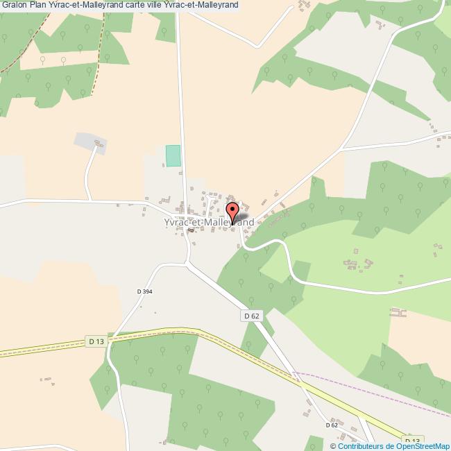 plan Yvrac-et-Malleyrand
