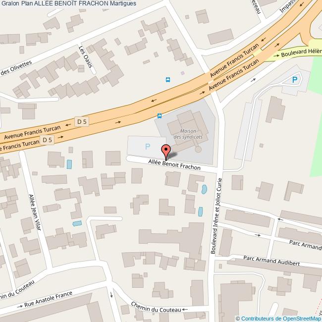 Allée BENOÎT FRACHON Martigues