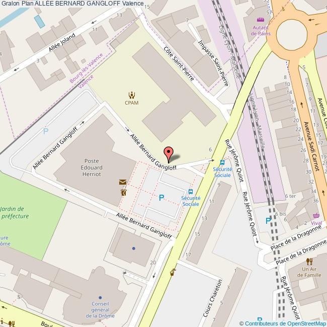Allée BERNARD GANGLOFF Valence