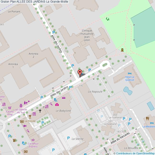 Allée des JARDINS La GrandeMotte