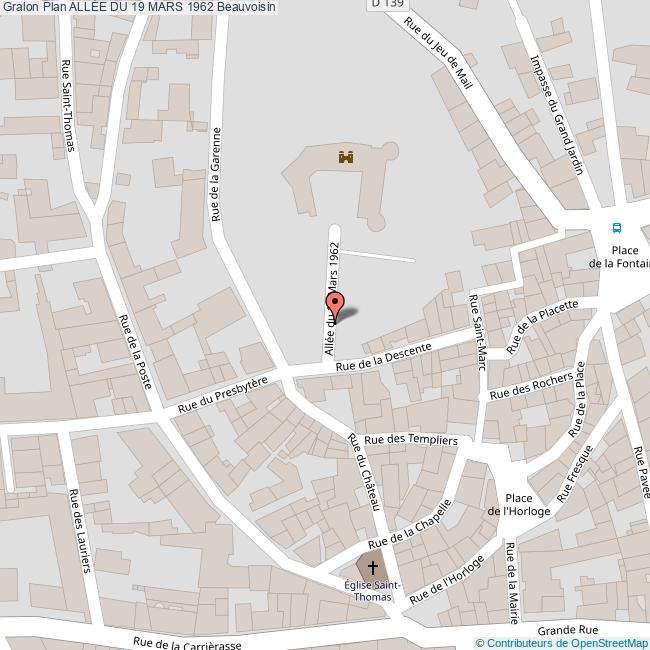 Allée du 19 MARS 1962 Beauvoisin Allée du 19 MARS 1962 Beauvoisin