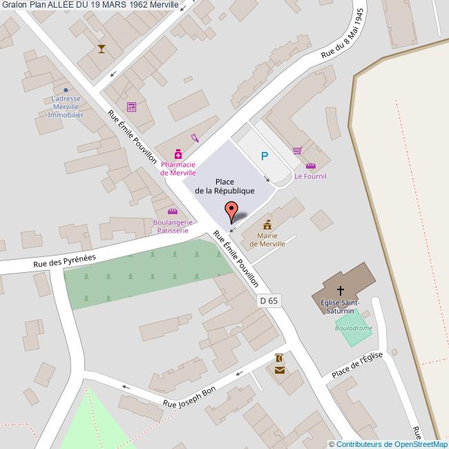 Allée du 19 MARS 1962 Merville Allée du 19 MARS 1962 Merville