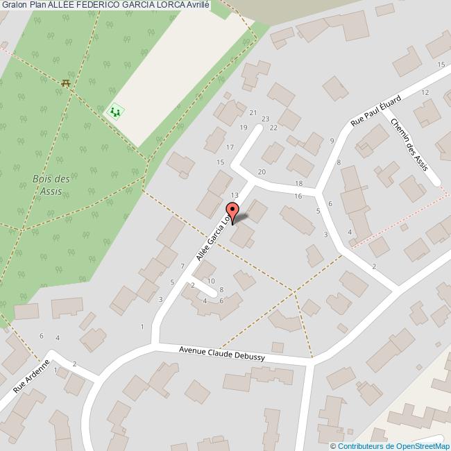 Allée FEDERICO GARCIA LORCA Avrillé