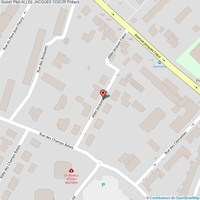 Allée JACQUES COEUR Poitiers