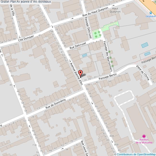 Avenue jeanne d' Arc Bordeaux