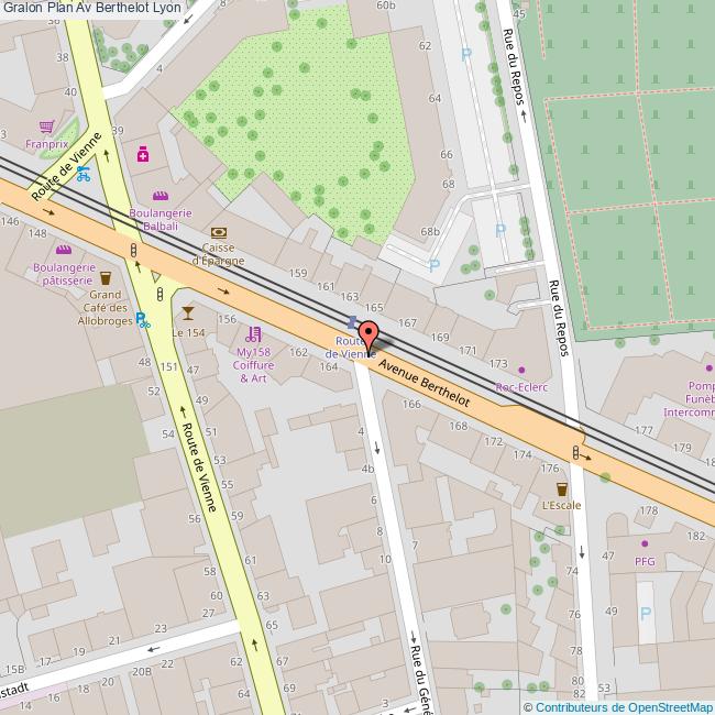 plan Avenue  Berthelot