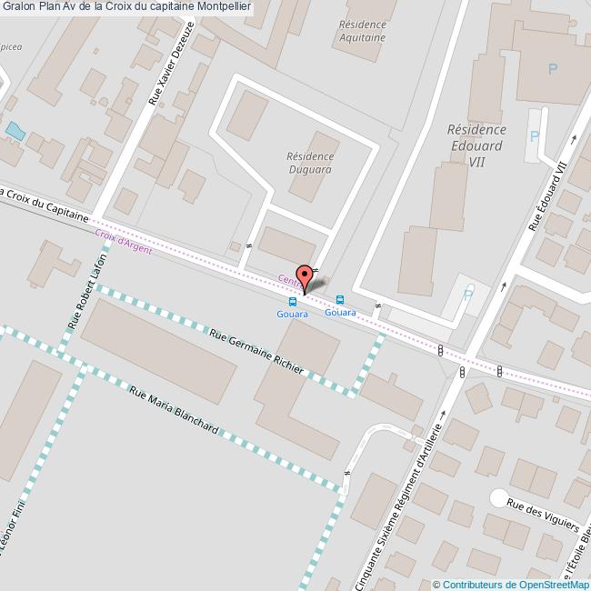 Avenue de la Croix du capitaine Montpellier