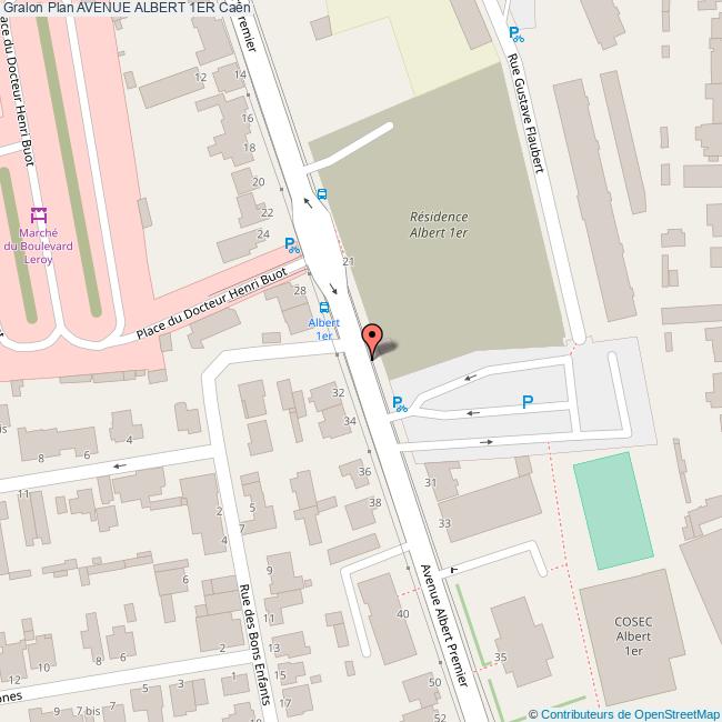 Avenue ALBERT 1ER Caen