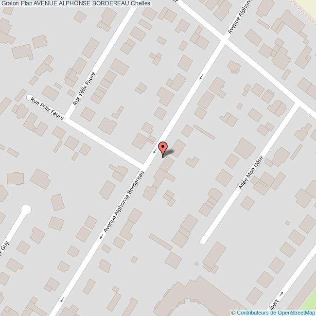 Avenue ALPHONSE BORDEREAU Chelles