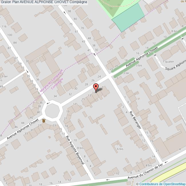 Avenue ALPHONSE CHOVET Compiègne