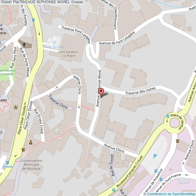 Avenue ALPHONSE MOREL Grasse