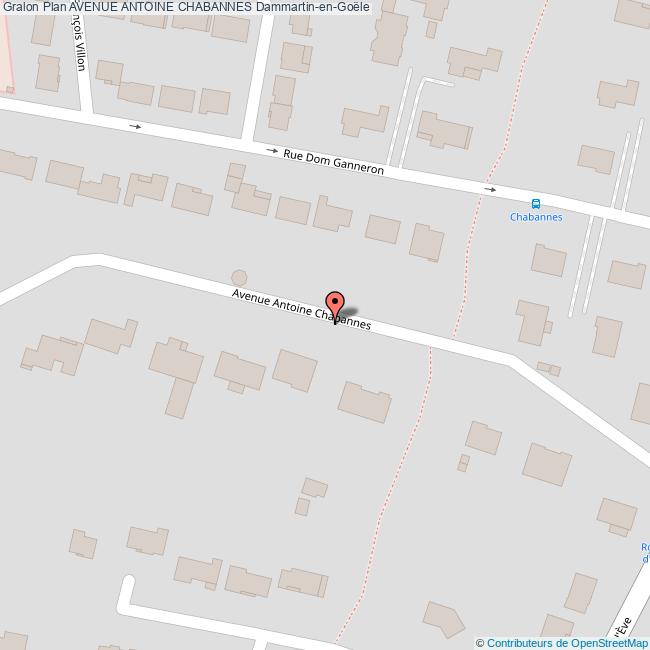 Avenue ANTOINE CHABANNES DammartinenGoële
