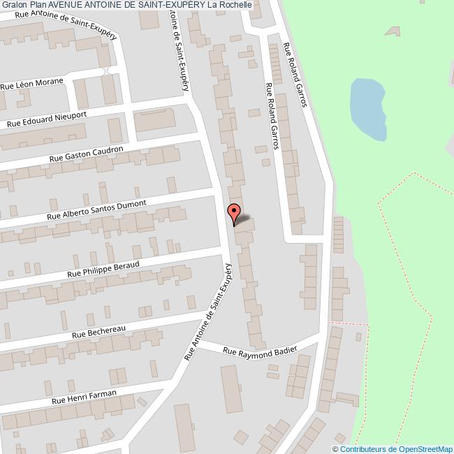 Avenue ANTOINE DE SAINTEXUPÉRY La Rochelle