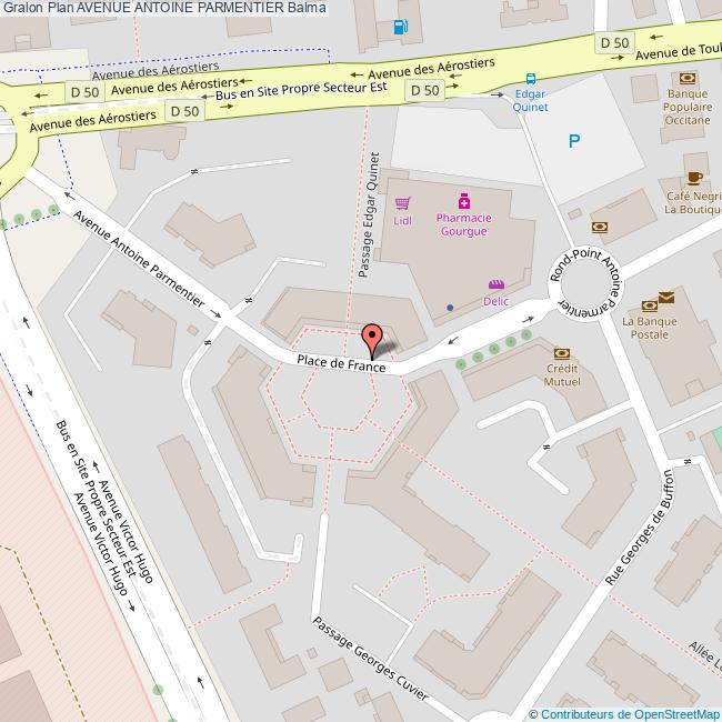 Avenue ANTOINE PARMENTIER Balma