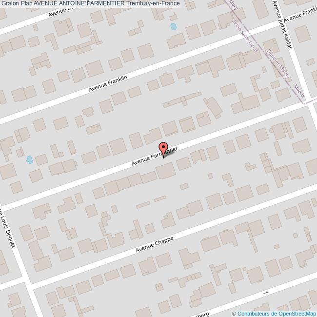 Avenue ANTOINE PARMENTIER TremblayenFrance