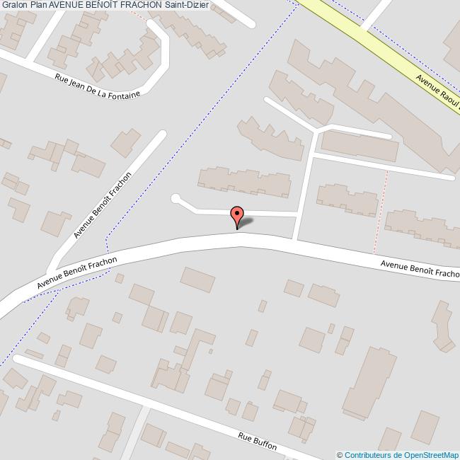 Avenue BENOÎT FRACHON SaintDizier