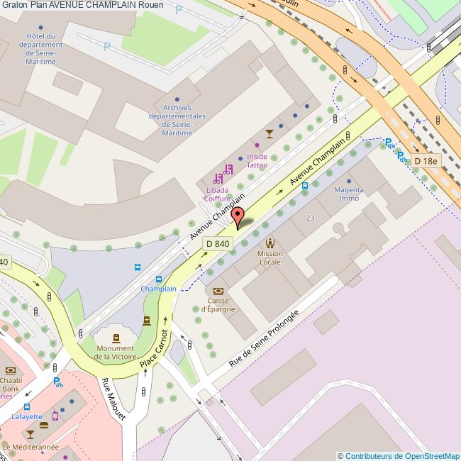Avenue CHAMPLAIN Rouen