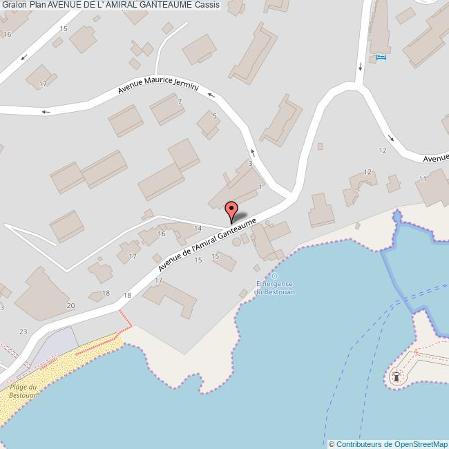 Avenue de l' AMIRAL GANTEAUME Cassis