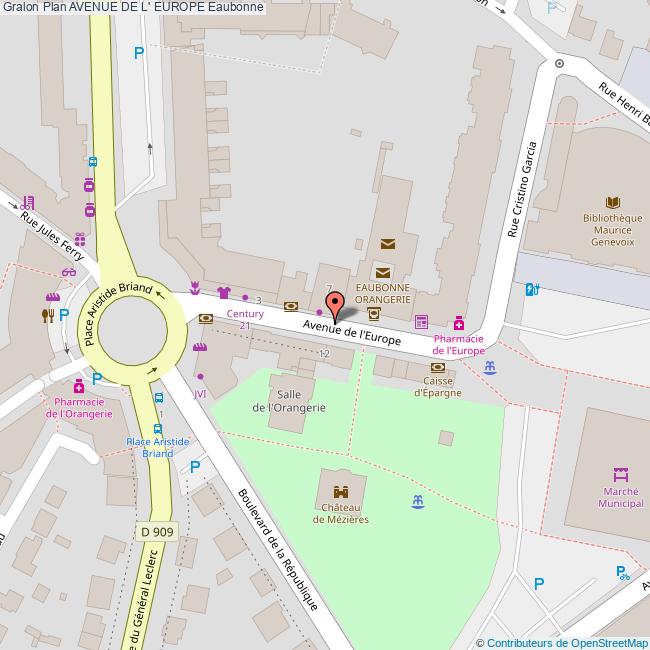 Avenue de l' EUROPE Eaubonne