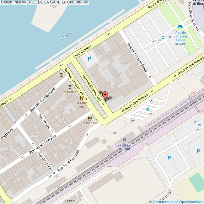 Avenue de la GARE Le GrauduRoi Avenue de la GARE Le GrauduRoi