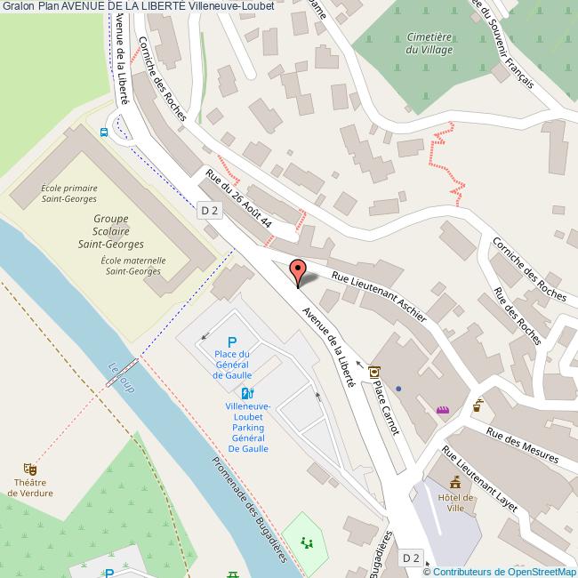 Avenue de la LIBERTÉ VilleneuveLoubet
