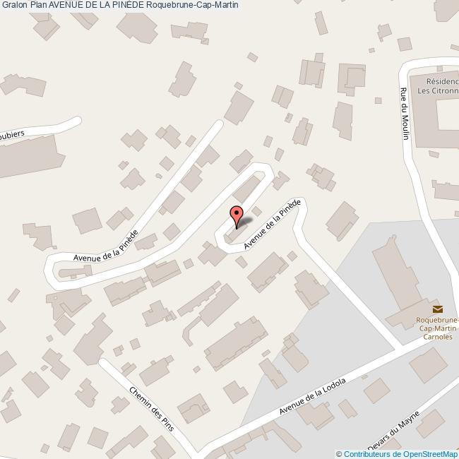 Avenue de la PINÈDE RoquebruneCapMartin