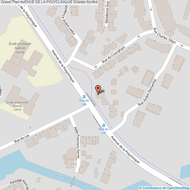 Avenue de la POLYCLINIQUE GrandeSynthe