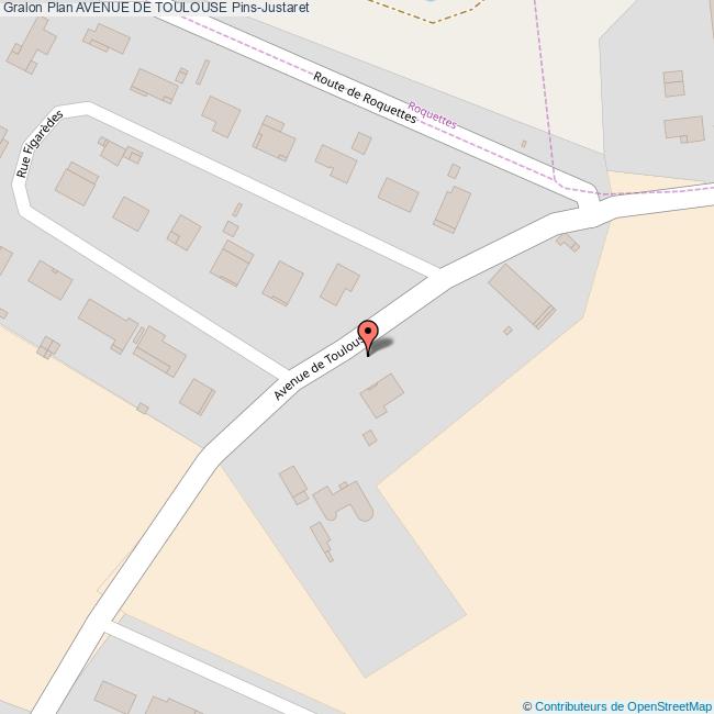 Avenue de TOULOUSE PinsJustaret
