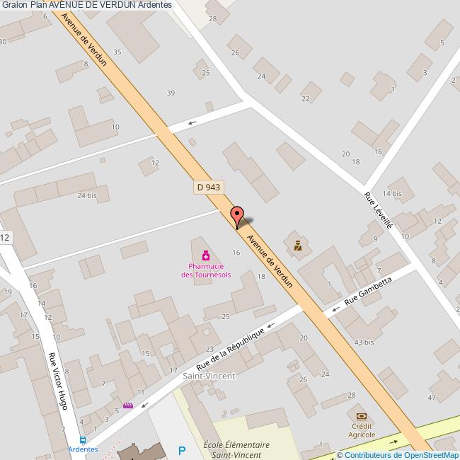 Avenue de VERDUN Ardentes